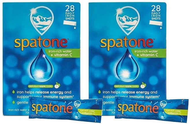 스파톤 데일리 철분 샷 + 비타민 C 애플 맛, 2개, 700ml - 쿠팡