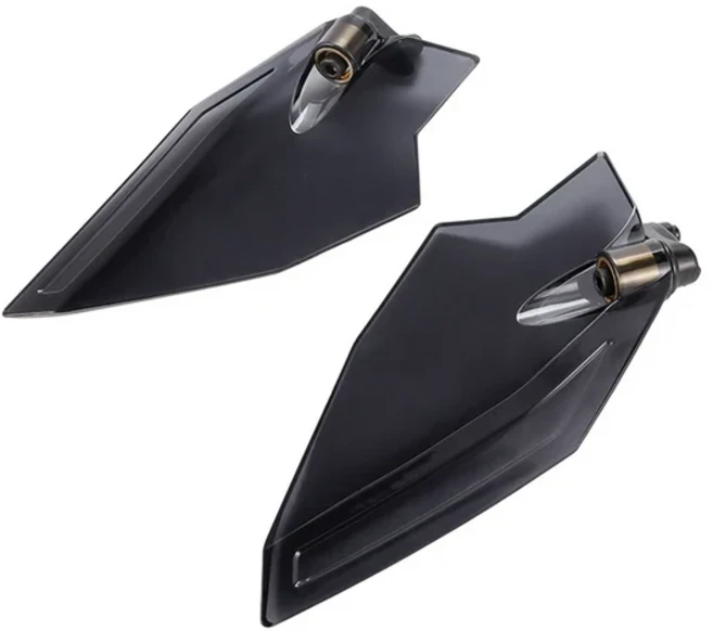 오토바이 액세서리 혼다 골드 윙 GL1800 투어 DCT 2018-2022 용 조정 가능한 상부 에어 디플렉터 슈라우드, 02 Black