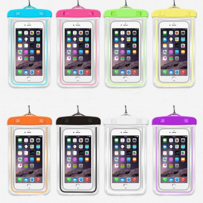 [1+1] 방수팩 스마트폰 물놀이 여름 투명 비치 원터치 워터프루프, 2개, 그린