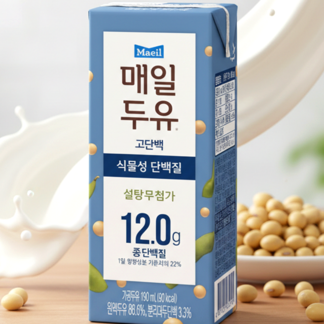 매일두유 고단백, 190ml, 24개