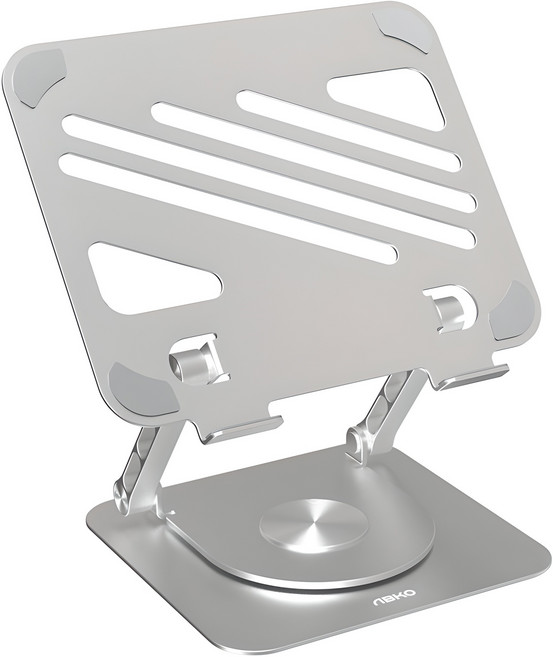 ABKO 高度角度可調 360度旋轉 多功能筆電平板支架 NC50, 單一顏色