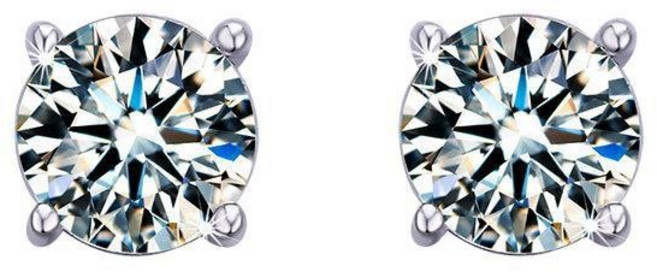 로즈이든 여자 모이사나이트 다이아 귀걸이 랩다이아몬드 1캐럿 2캐럿+ GRA보증서 게런티카드