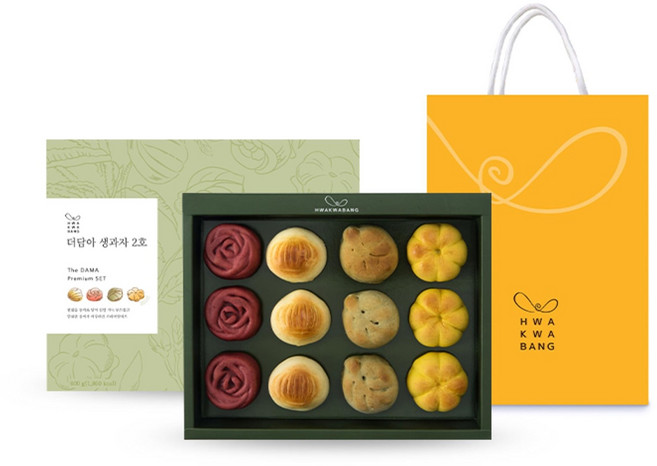 [코스트코]화과방 더담아생과자 2호 X 5세트/ 600g x 5, [코스트코]화과방 더담아생과자 2호 X 5세트/ 600, 5개