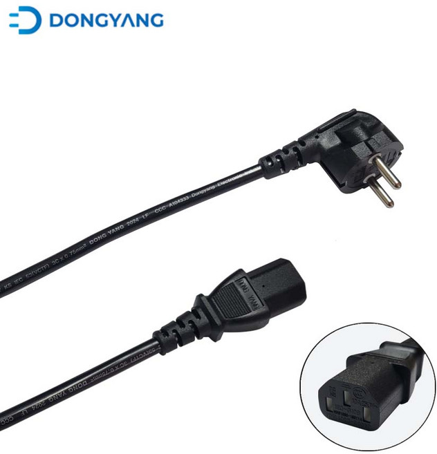 국내생산 동양 24년형 컴퓨터파워코드 250V 10A 1.5M, 1개