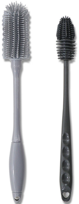 리드탑 실리콘 병 세척솔 세트 (대1P+소1P), 1개