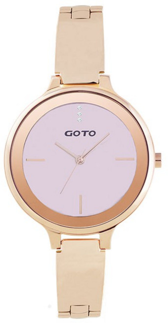 GOTO 070系列 IP玫瑰粉 腕錶