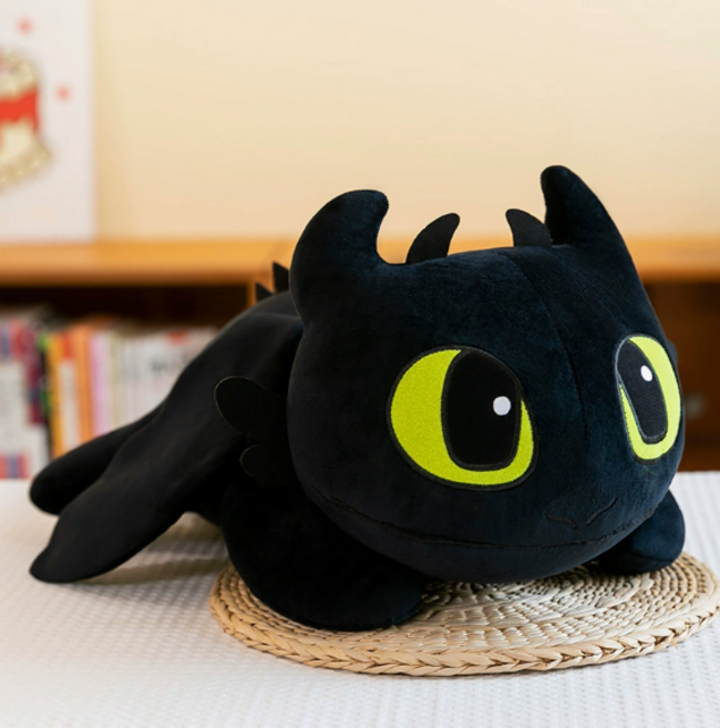 길들이기 라이트 대형 바디필로우 투슬리스 성인 애착인형 쿠션 60cm 100cm, 블랙