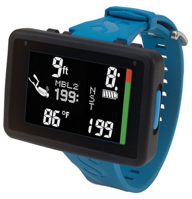 스쿠바프로 LUNA 2.0 루나 컴퓨터 다이빙 스쿠버다이빙 스킨스쿠버, 블랙