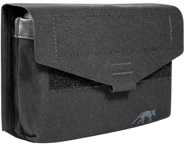 山道具屋 Tasmanian Tiger TT Mil Pouch Utility MKII 翻蓋式收納包 露營外掛裝備袋, 1個, 黑色