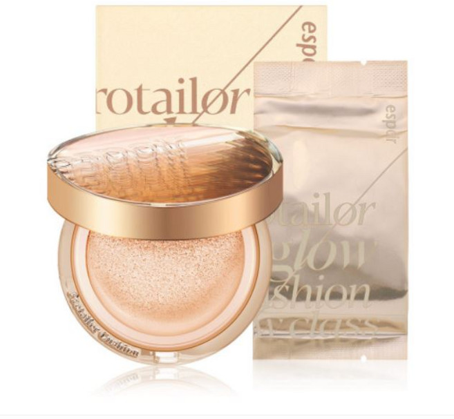 에스쁘아 프로테일러 비글로우 쿠션 뉴클래스 SPF42 PA++(본품+리필), 3호 페탈, 1개