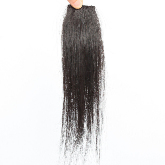 여우가발 데일리 헤어 멀티피스 W2028 대, 진한갈색, 1개