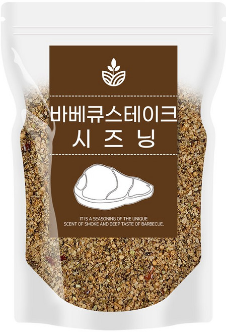 바베큐 스테이크 시즈닝 1kg 고기 삼겹살 시즈닝, 1개