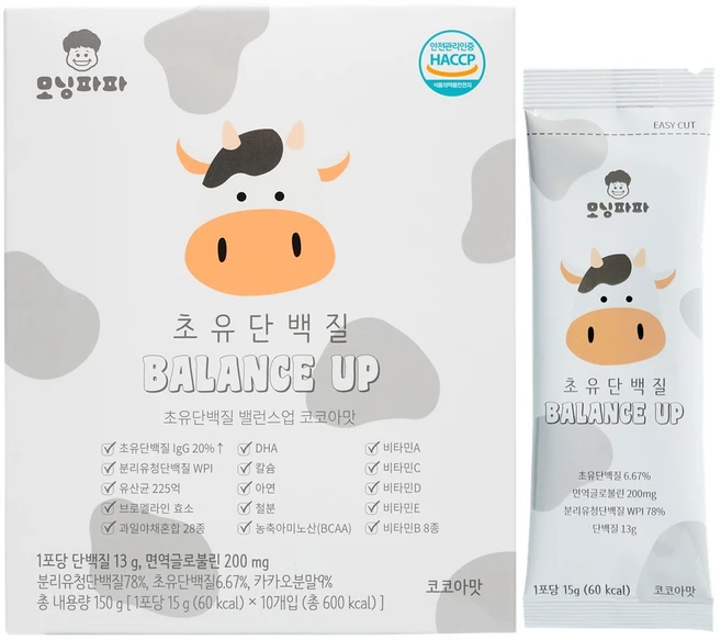 모닝파파 초유 단백질 밸런스업, 150g, 1개 - 쿠팡