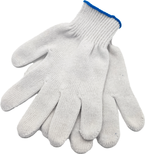 면장갑 목장갑 50g 100켤레, 100개, 손목_파란색