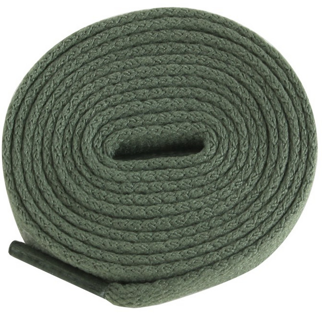 국산 신발끈 운동화끈 납짝한끈 카키 120cm