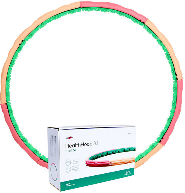 헬스 훌라후프 다이나믹 후프 나이스바디, 1개