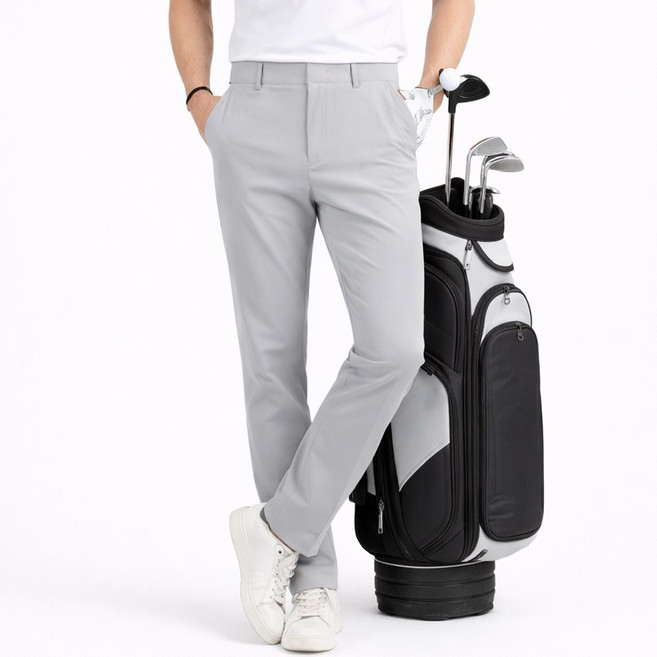 [SPM] 쟌피엘B고급나일론골프스판바지 남자 남성 냉감 쿨링 스판 히든밴딩 골프웨어 골프바지 등산복 팬츠 빅사이즈