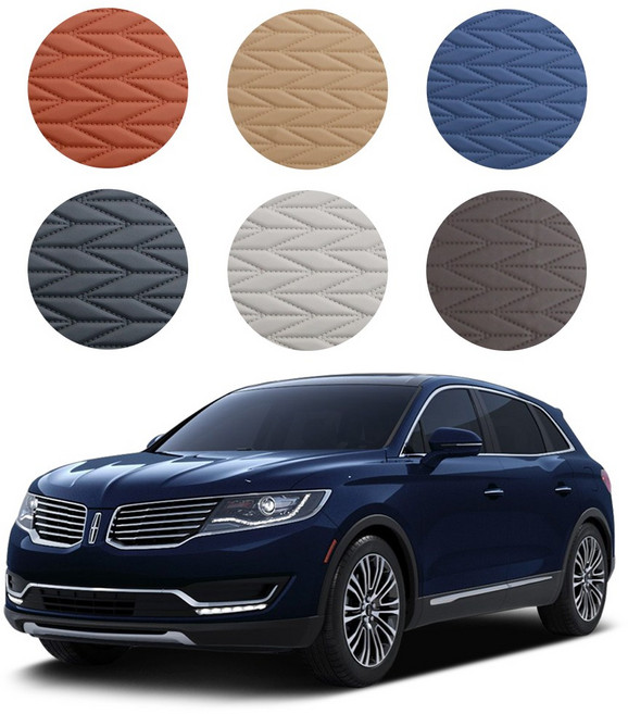 링컨 MKX 플로어 매트 모노륨 가죽 카매트 실리콘 발판 MKZ 컨티넨탈 노틸러스 확장형, MKZ 구형 운전홀1개, 1+2열, 토프