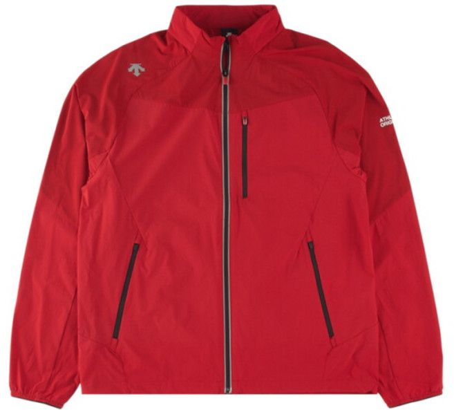 [데상트] 러닝 스트레치 우븐 집업 자켓 SR221RWT41-RED0