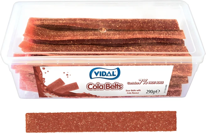 비달 콜라향 벨트 젤리, 290g, 1개 - 쿠팡