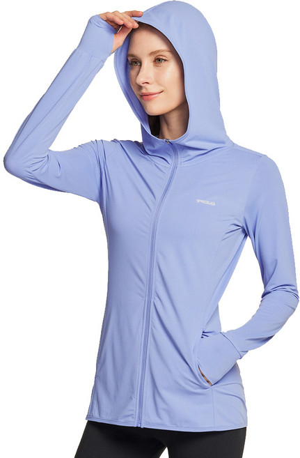 테슬라 자외선차단 쿨링 트레이닝 간절기 후드집업 자켓