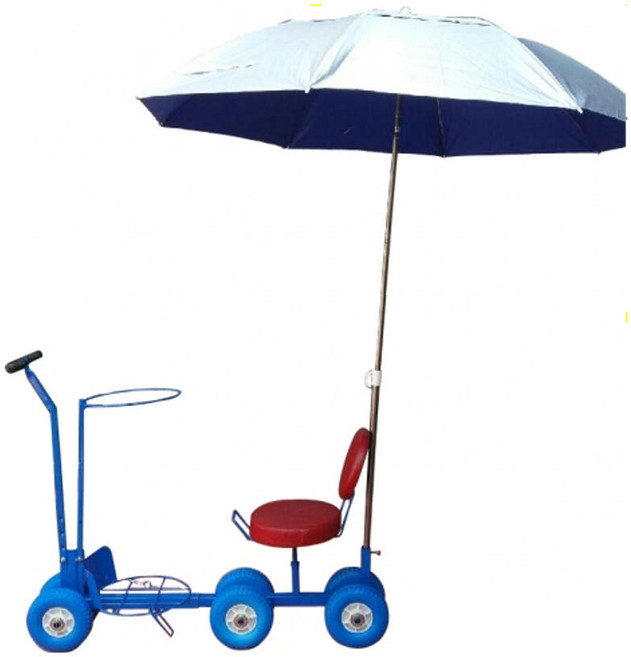 과수원 바퀴의자 동글뱅이 카이로스 고추수확기 핸드카 6개바퀴 파라솔 수학기, 1개