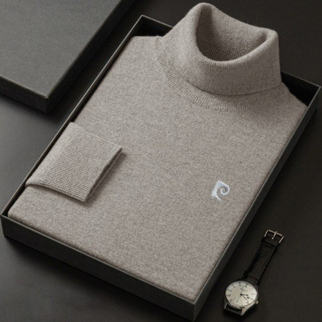 (TRENDISTY)보그핏 M6084 기턴폴라상의 / 남성 겨울 깔끔 컬러 기본티 기본목티 목폴라