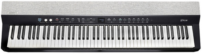 영창 커즈와일 KaP1W LB 블랙 전자 피아노 디지털 피아노 스테이지 피아노 키보드 Ka P1W (악세사리 증정), 1개