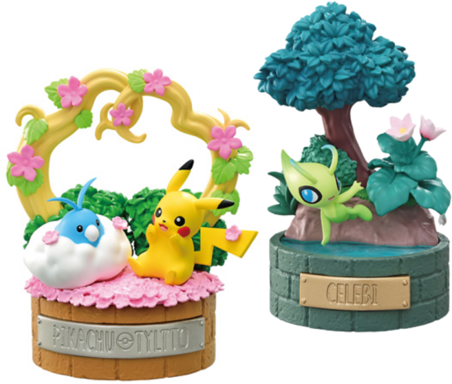 포켓몬스터 피규어 숲의작은이야기2 피카츄 파비코 세레비, 1개