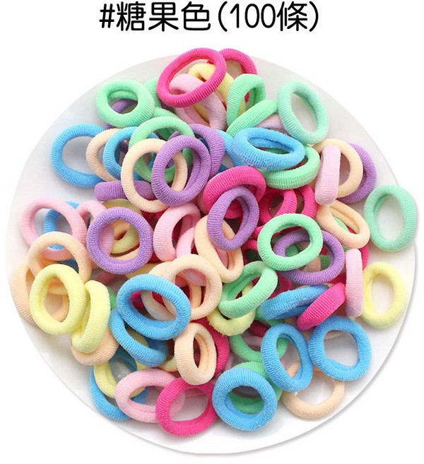 人魚朵朵 無接縫髮圈 小圈髮圈 毛巾髮圈 彈性髮圈 綁頭髮 素面髮束