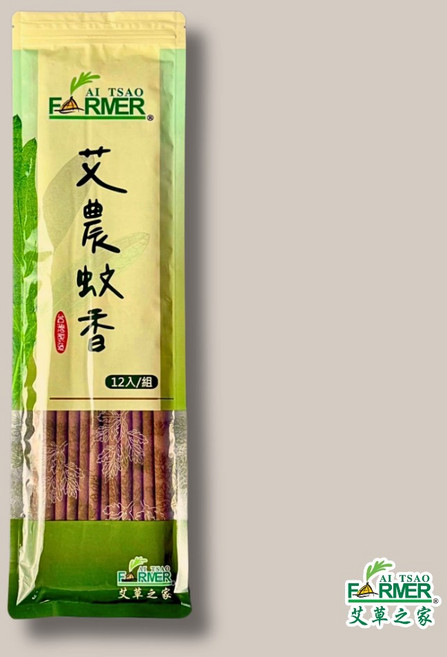 艾草之家 艾農蚊香棒 臺灣製 驅蚊淨化