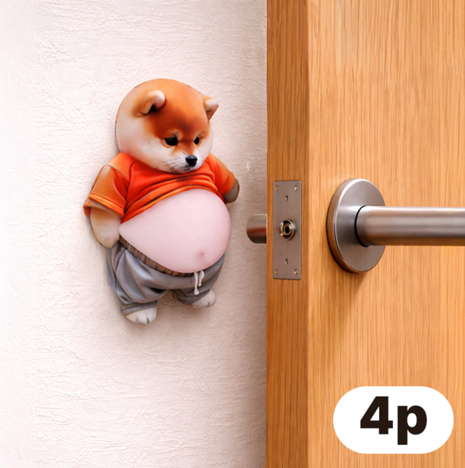 비바룸 말랑 뱃살 문콕방지 스티커, 1개, 혼합(A형)