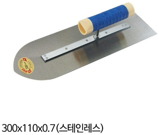 상진 퍼펙트 보강 흙손 고대 스테인레스 300x110x0.7, 1개