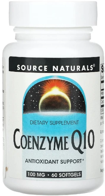 소스내추럴스 코엔자임 Q10 Coenzyme Q10 유비퀴논 100mg 소프트젤 60정, 1개 - 쿠팡