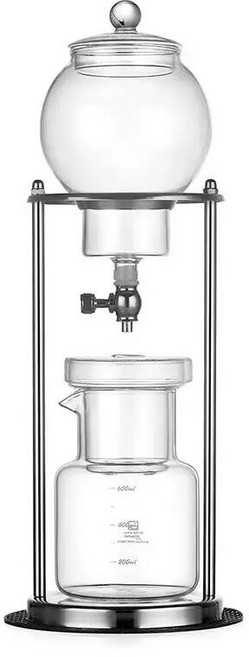 사이폰커피 커피내리는기계 베트남커피드리퍼 아이스 드립 커피 포트 필터 콜드 브루 세트 손으로 붓는 도자기 유리 주전자, [01] Bracket model, 1개