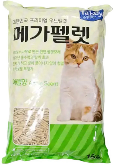 메가펠렛 애플향15kg, 애플향, 15kg, 1개