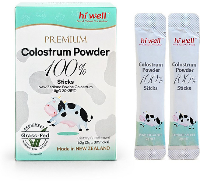 하이웰 초유파우더 100% 스틱 60g, 1개