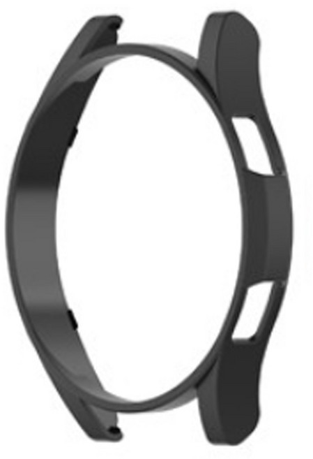 스토리링크 갤럭시 워치7 6 5 4 40mm 44mm 프로 45mm 클래식 43mm 47mm호환 스트랩 시계줄 가죽 메탈 밀레니즈루프 스포츠루프, 32.워치4 클래식 하드 커버 _블랙46mm, 1개