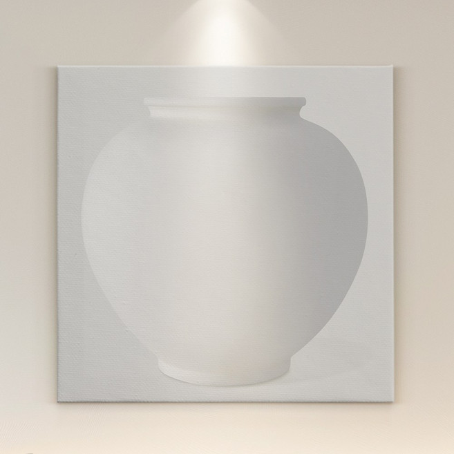 [인메이블] 복들어오는 다복 달항아리 그림 두꺼비집 가리개 액자 힐링 풍수 인테리어 현관 거실 집들이 선물, 02..복달항아리