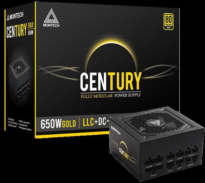 Montech 創世紀 CENTURY 550W 650W 850W 金牌電源供應器, 1個, 650W(金牌)