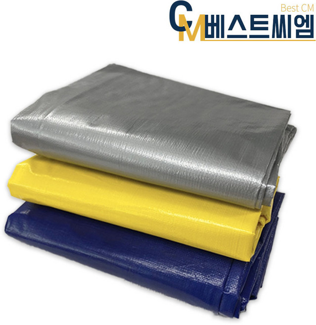 천막 노랑 은색 파랑 최고급지 320g 방수 방풍 그라운드시트 타프, 7. 컬러최고급지 320g 은색