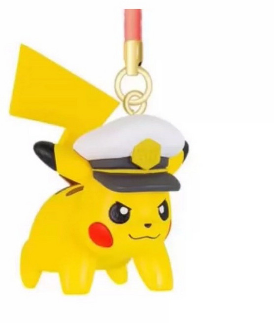 多美日本扭蛋 寶可夢 進化的氣息玩偶吊飾, 1個, 皮卡丘 白殼