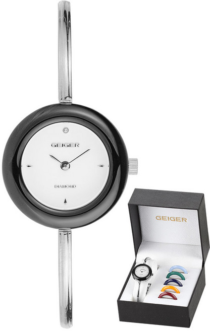 가이거 여성 다이아 체인져블 워치 GE1258(+베젤 5종)
