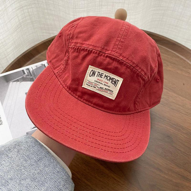 VITALO 온더모먼트 캠프캡 남여공용 챙짧은 숏캡 숏챙 러닝 레이스 모자