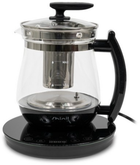 신일 전기 보온 티포트 화이트, (((SEP-GL800KP 검정)))