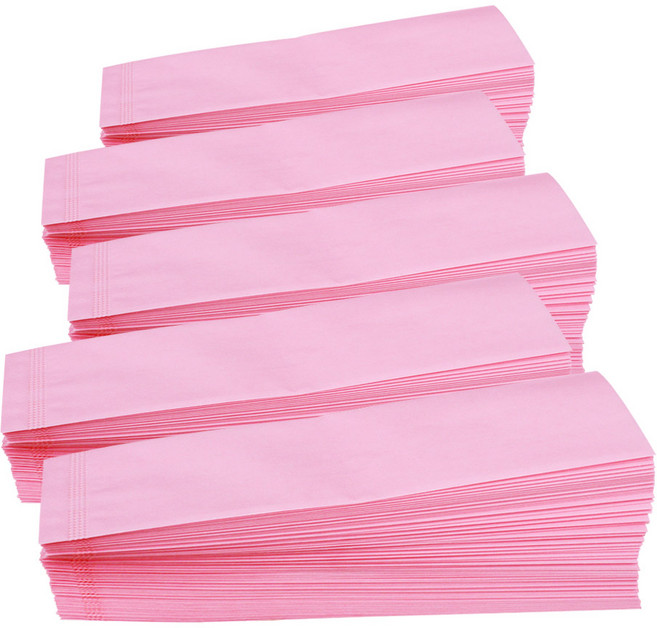 벅스웨이 미니츄러스봉투(분홍), 1세트, 500개