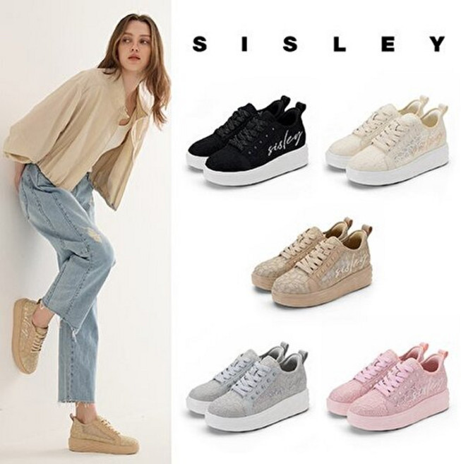 [SISLEY] 본사 정품 시슬리 터치프리 레이스업 스니커즈