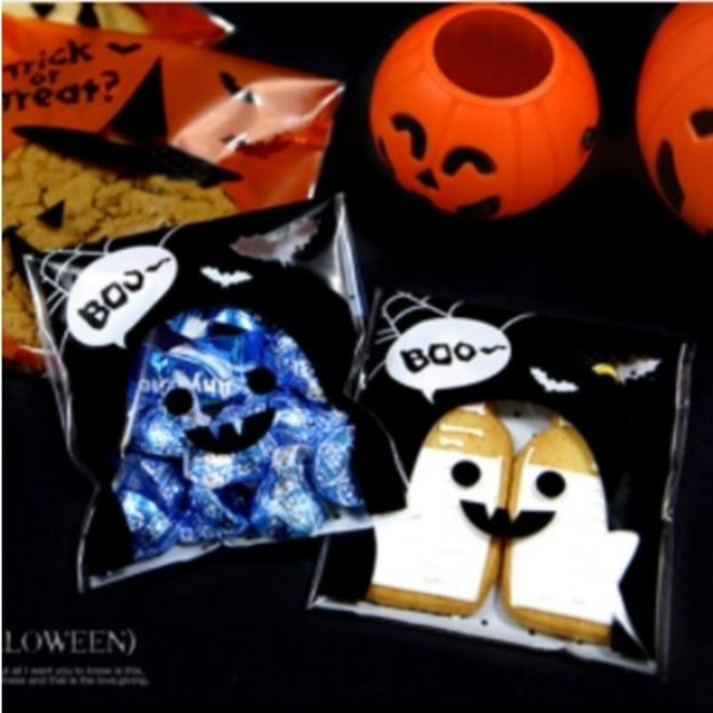 8748. 쿠키봉투(10*11)유령-20pc