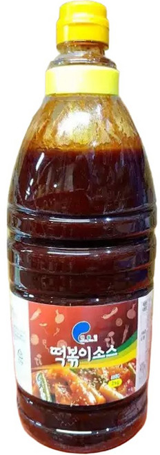 떡볶이소스 ( 2K)X6 양념 액상 요리용 조리용 만들기 맛있는, 6박스, 2kg