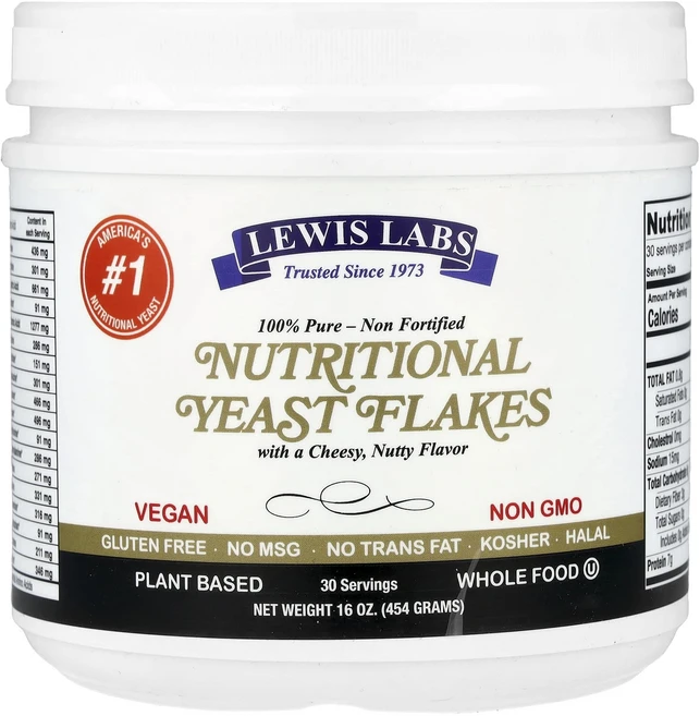 루이즈랩 뉴트리셔널 이스트 플레이크 454g(16oz), 6개, 454g - 쿠팡